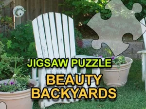 Jigsaw Puzzle Beauty Backyards